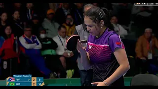 FINAL  BRUNA TAKAHASHI vs ADRIANA DIAS  - JOGOS PANAMERICANO SANTIAGO CHILE 2023