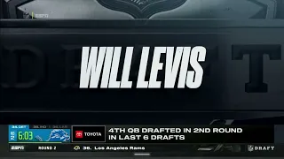 Will Levis is going to Tennessee Titans for the #33 pick of the 2023 NFL draft