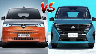 2023 Volkswagen Multivan T7 vs 2023 Nissan Serena Visual Comparison | MUV Battles!