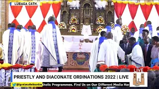 KAMPALA ARCHDIOCESE  PRIESTLY AND DIACONATE ORDINATIONS 2022