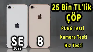 iPhone SE 3. Nesil alınır mı 2023 ? | iPhone 8  Karşılaştırma | PUBG Test