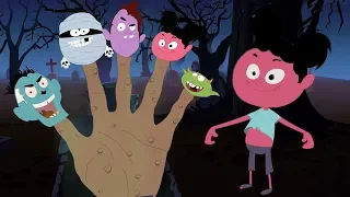 монстр палец семья | страшная песня для детей | Monster Finger Family | песня в россии для детей