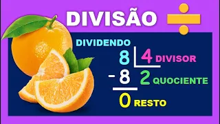 Divisão | Aprendendo a dividir | Videoaula