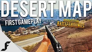 FIRST GAME ON NEW DESERT MAP - Playerunknown's Battlegrounds