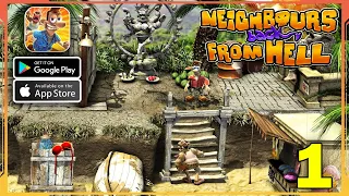 Neighbours back From Hell Gameplay Walkthrough (Android, iOS) - Part 1