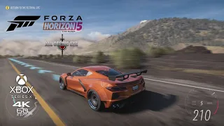 Forza Horizon 5 - 4K - Xbox Series X - Quality Mode - Into the Storm Event Racing into a Dust Storm