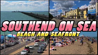 SOUTHEND-on-SEA - Beach and Seafront - Essex - England (4k)