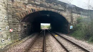 4K Relaxing Train Ride part 1: #chichester  to #gateshead  Stadium #newcastle  Enjoy the Views #uk