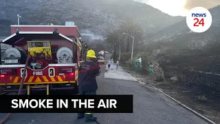 WATCH | Mountain blaze in Kalk Bay contained, emergency services on high alert