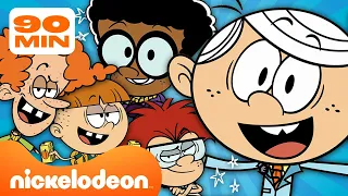 The Loud House | Le avventure di Lincoln con Clyde e Ronnie Anne per 90 MINUTI! | Nickelodeon Italia