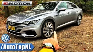 VW Arteon R Line 2.0 TSI 4Motion 280HP REVIEW POV Test Drive by AutoTopNL