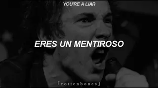 liar || sex pistols sub. español - inglés