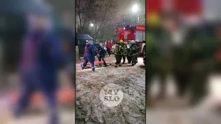 В Туле за несколько часов до Нового года пожарные спасли мужчину