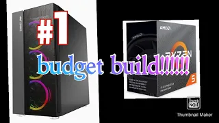 #budget build under 50k with Amd 5 3600