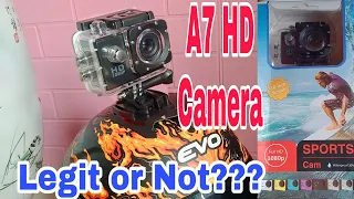 Unboxing my new A7 HD Camera from Shopee