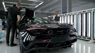 На заводе автомобилей McLaren - производство суперкаров