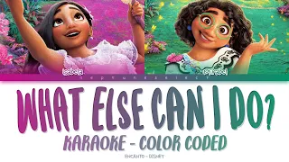 What Else Can I Do? (From "Encanto") Karaoke/Color Coded Lyrics - Diane Guerrero, Stephanie Beatriz