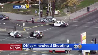 Suspect In Custody After Officer-Involved Shooting In Van Nuys