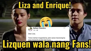 Liza at Enrique wala nang mga fans dahil sa kumakalat na issue kay liza, mga basher nila dumadami!