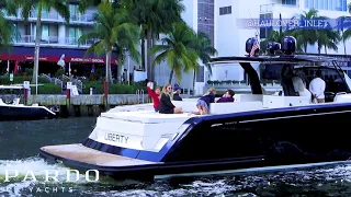 NEW / PARDO 50 / FROM HAULOVER INLET TO SOUTH MIAMI / ONLY THE BEST YACHT CONTENT