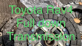 Toyota Rav4 clutch components replace