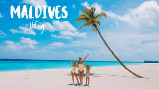 MALDIVES FAMILY VACATION TRAVEL VLOG! 1 WEEK HOLIDAY IN PARADISE