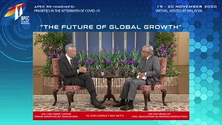 PM Lee Hsien Loong at the APEC CEO Dialogues 2020