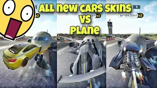 All new cars skins VS Plane😱Extreme car driving simulator🔥Last video of 2022