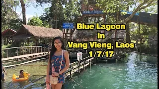 upload 1/31/18 Blue Lagoon in Vang Vieng, Laos