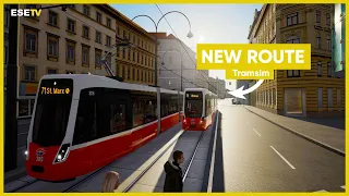 Driving the NEW Line 71 in Tramsim | Tramsim Update