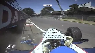 ULTIMATE Formula 1 2006 Onboard Crashes, Spins, Fails and Mechanical Problems HD Compilation