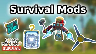 The Best 10 Scrap Mechanic Survival Mods! - Mod Showcase