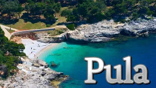 Most popular beaches and bays in Pula 🇭🇷 Croatia Beaches | Sandy Beaches | Natural Beaches