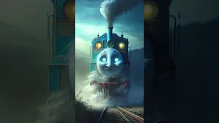 Ghost Thomas The Tank Engine Train 😱 #cursed #cursedthomas #scary