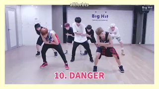 Top 20 hardest #BTS Choreography...!!