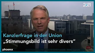 Gerd-Joachim von Fallois zur Kanzlerfrage in der Union am 19.04.21