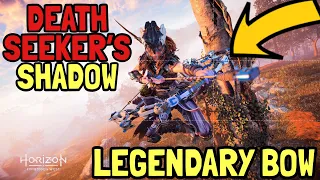 Horizon Forbidden West How to Get Death Seeker's Shadow LEGENDARY Hunter Bow