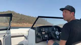 2021 Yamaha AR190 - Battery Switch, Cruising at 20MPH, and some Kneeboarding