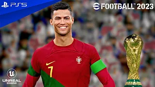 eFootball 2023 (Version 2.2.0) - Portugal vs. Argentina - World Cup 2022 Final Match | PS5™ [4K60]