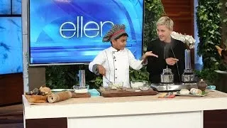 6-Year-Old Chef Kicha Cooks with Ellen