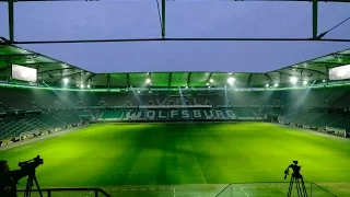 LED-FLUT- LICHTSHOW in der Volkswagen Arena | VfL Wolfsburg