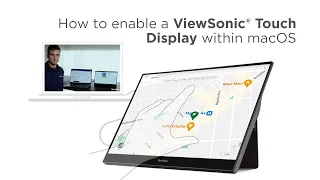 How to Enable a ViewSonic Touch Display within macOS