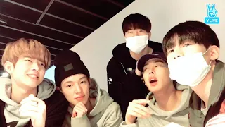 VICTON 2018-01-06 livestream (SEUNGWOO, SEUNGSIK, CHAN, BYUNGCHAN, SUBIN)