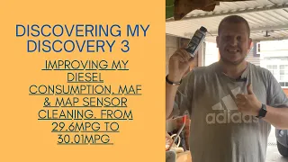 Land Rover Discovery 3, MAF and MAP Sensor Cleaning.