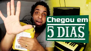 Minha Compra Do AliExpress Chegou Em 5 Dias - Cabo de Guitarra