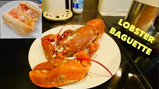 DELICIOUS LOBSTER BAGUETTE - Coastal Foraging - Big Lobster , Crabs , Scallops & Abalone