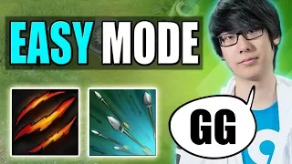 Aui_2000 Stack Playing Ability Draft [Professional Gameplay Fury Swipes + Focus Fire] Dota 2