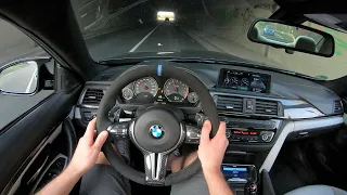 BMW M4 Tunnel Exhaust Sound Compilation full Exhaust + Downpipes F82 [4K]