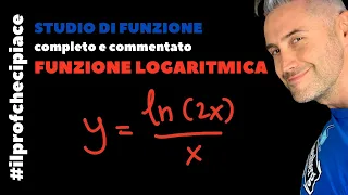 STUDIO DI FUNZIONE - funzione logaritmica II matematica liceo scientifico