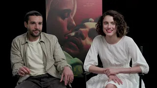 SANCTUARY Interview! Margaret Qualley & Christopher Abbott